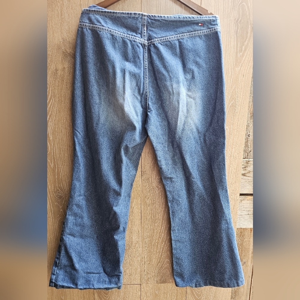 90s Original Tommy Hilfiger Dark Blue Jeans Calling All Millenials! - Picture 4 of 7